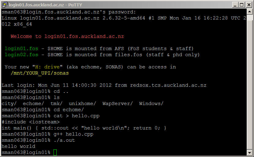Hello World