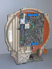 A dismantled harddrive.(Click the thumbnail to see the original image)