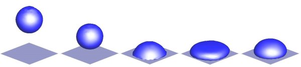 Soft object falling