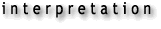 interpretation