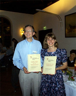 David & Stephanie basking in glory