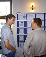 Paul Cotter presenting the PTV system