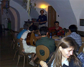 CBRers having jam session