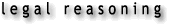legal reasoning