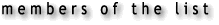 members of the list