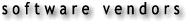 software vendors