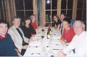 Conference dinner table