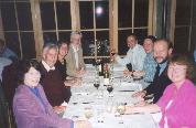 Conference dinner table