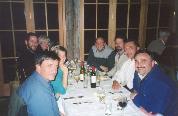 Conference dinner table