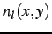 $ n_{l}^{d}(x,y)$