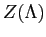 $ Z(\Lambda)$