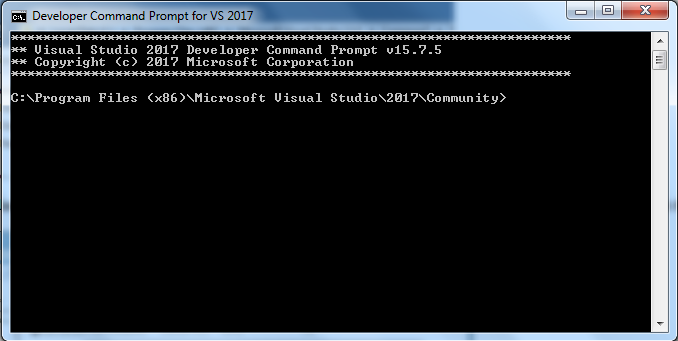 Windows Command Line Compiling