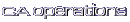 CA operations