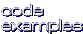 Code examples